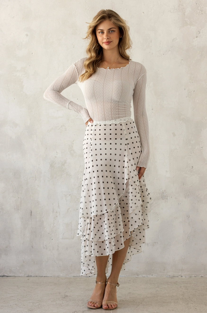 Polka Dot Skirt