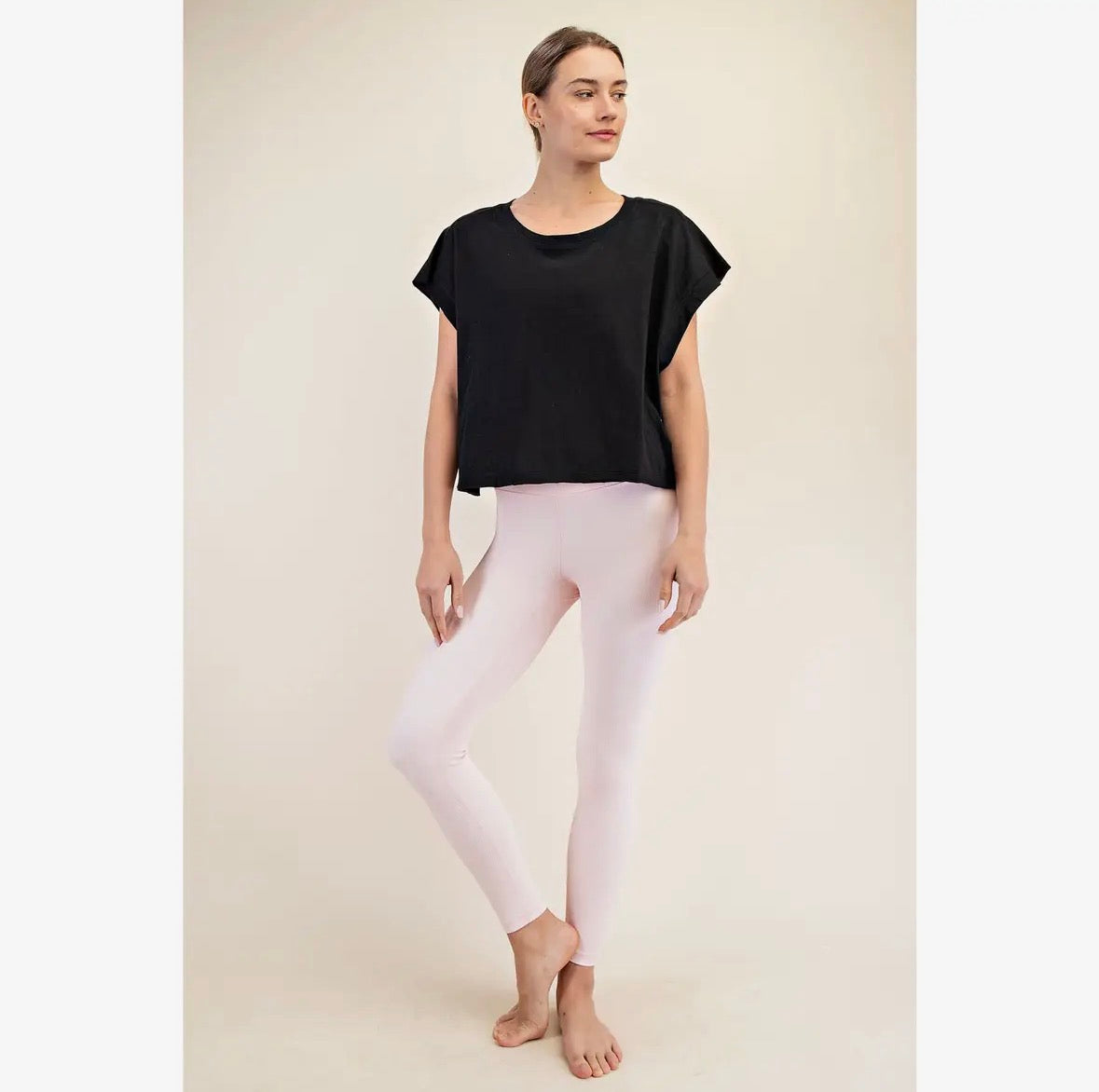 Open Back Relaxed Active Top