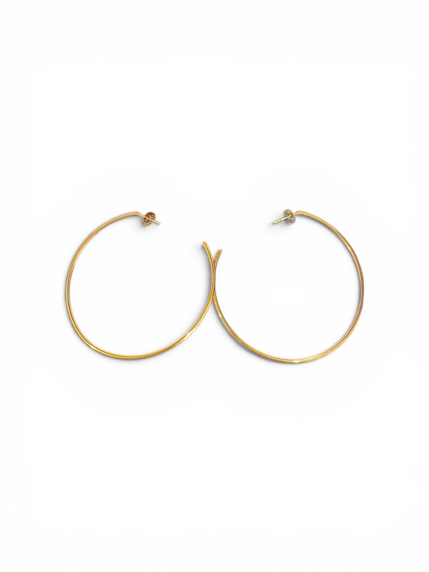 Classic Gold Hoop Earrings