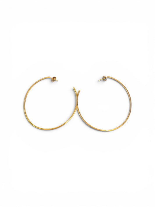 Classic Gold Hoop Earrings